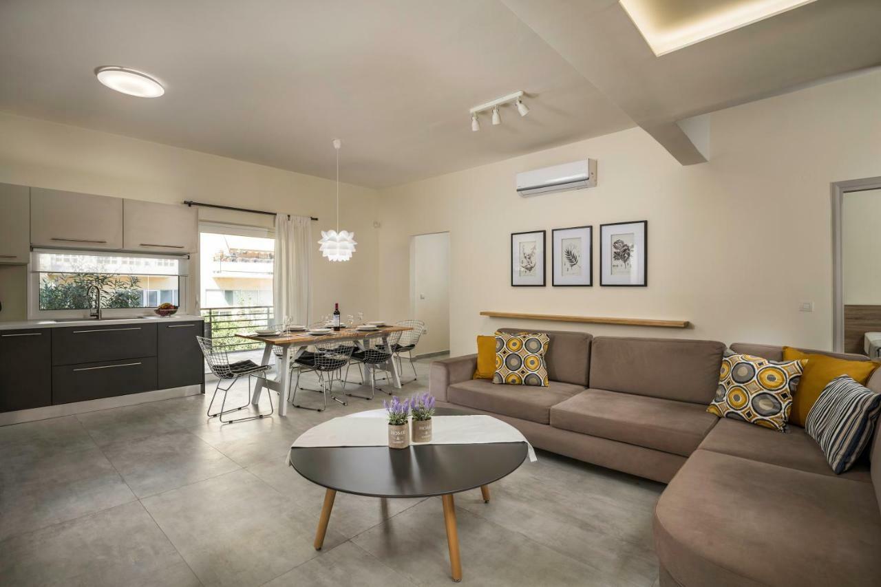 อพาร์ตเมนต์ 3 ห้องนอน 2 ห้องน้ำส่วนตัว ขนาด 110 ตร.ม. – ชาเนีย Apartment Chania  ภายนอก รูปภาพ