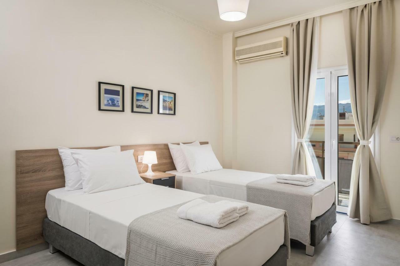 อพาร์ตเมนต์ 3 ห้องนอน 2 ห้องน้ำส่วนตัว ขนาด 110 ตร.ม. – ชาเนีย Apartment Chania  ภายนอก รูปภาพ